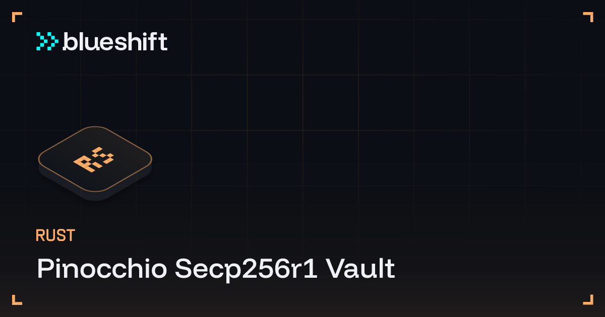 Pinocchio Secp256r1 Vault Challenge